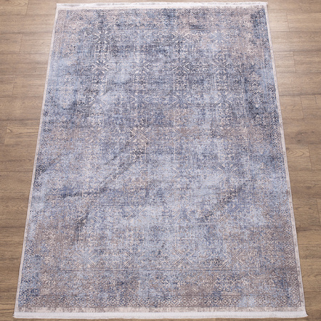 Ковры B167E COKME_DGRAY / L_BLUE Doku
